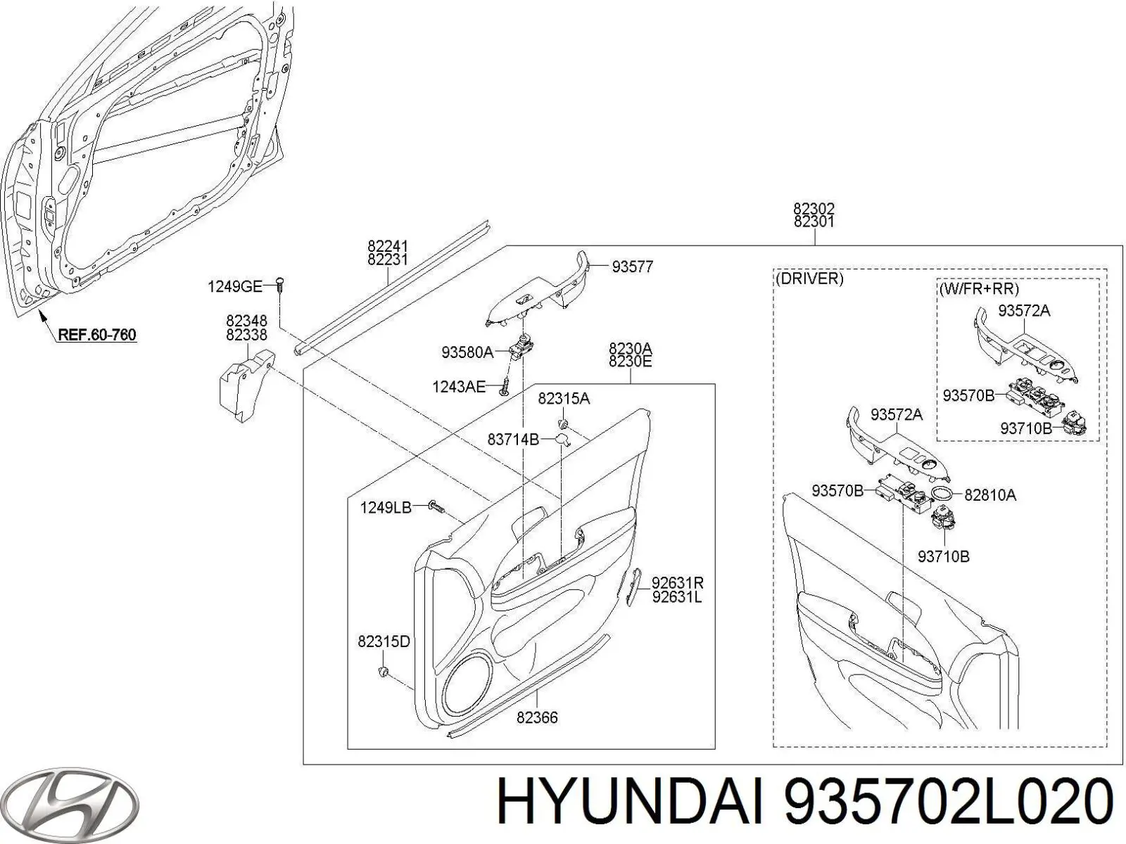  935702L020 Hyundai/Kia