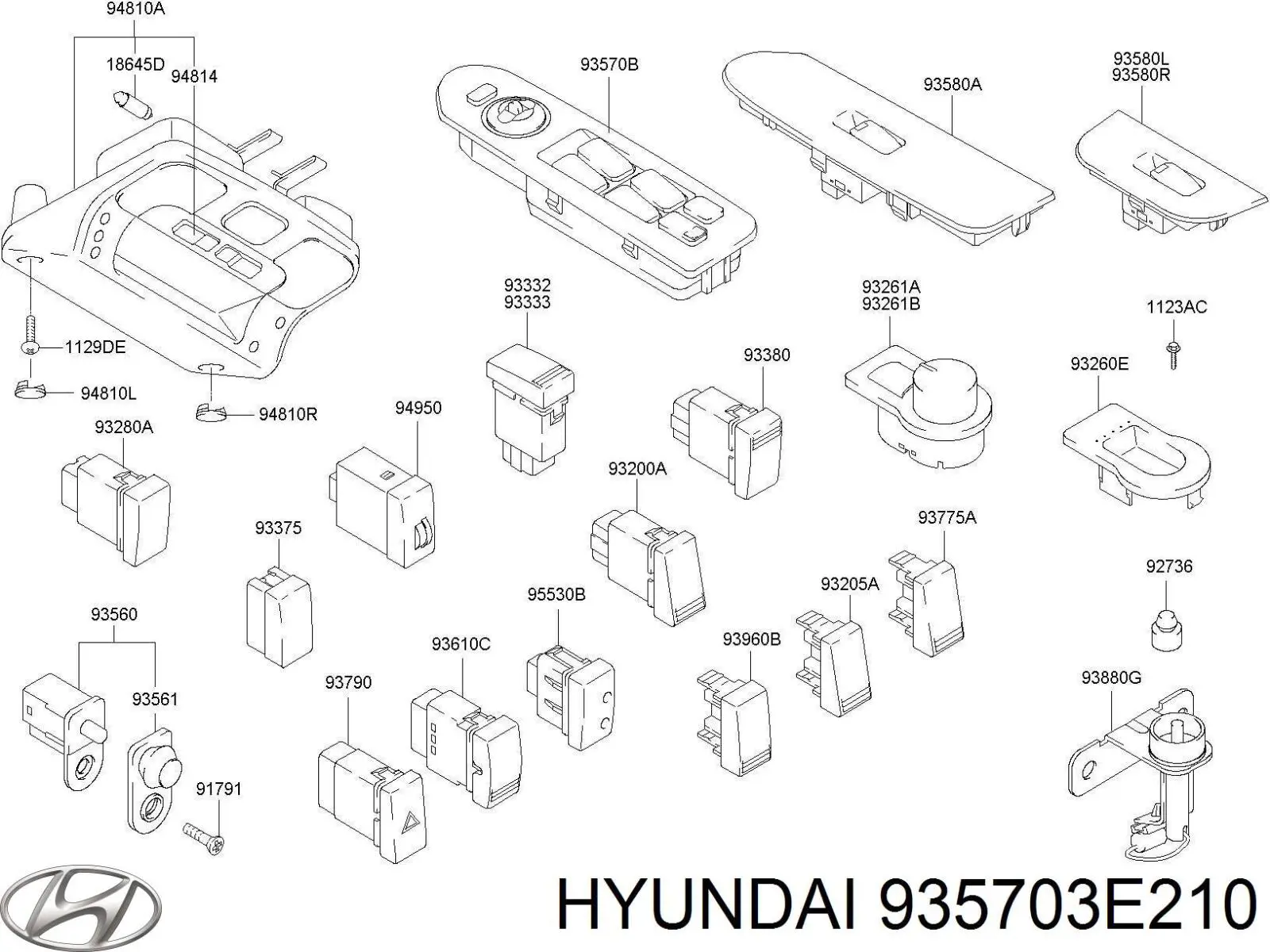 935703E210 Hyundai/Kia 