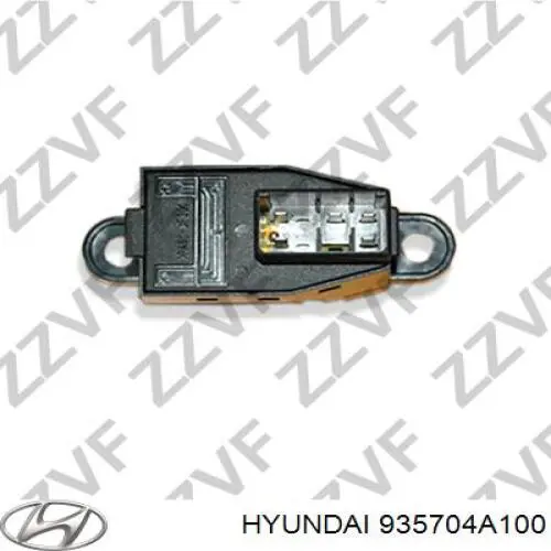 Кнопочный блок управления стеклоподъемником передний правый 935704A100 Hyundai/Kia