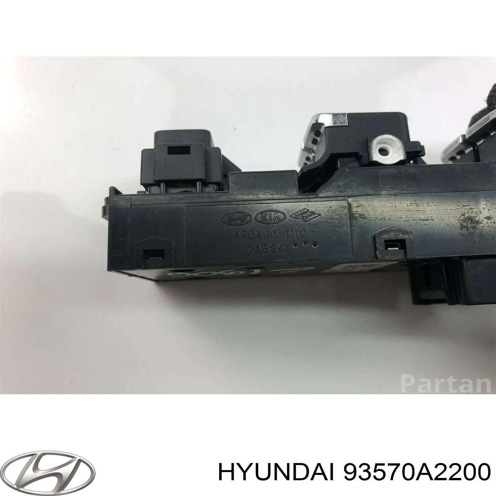 93570A2200 Hyundai/Kia кнопочный блок управления стеклоподъемником передний левый