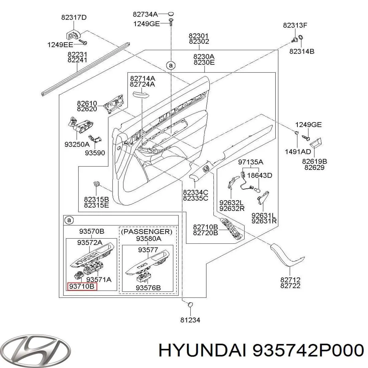 Hyundai/Kia 935742P000 цена, от 8.25 USD