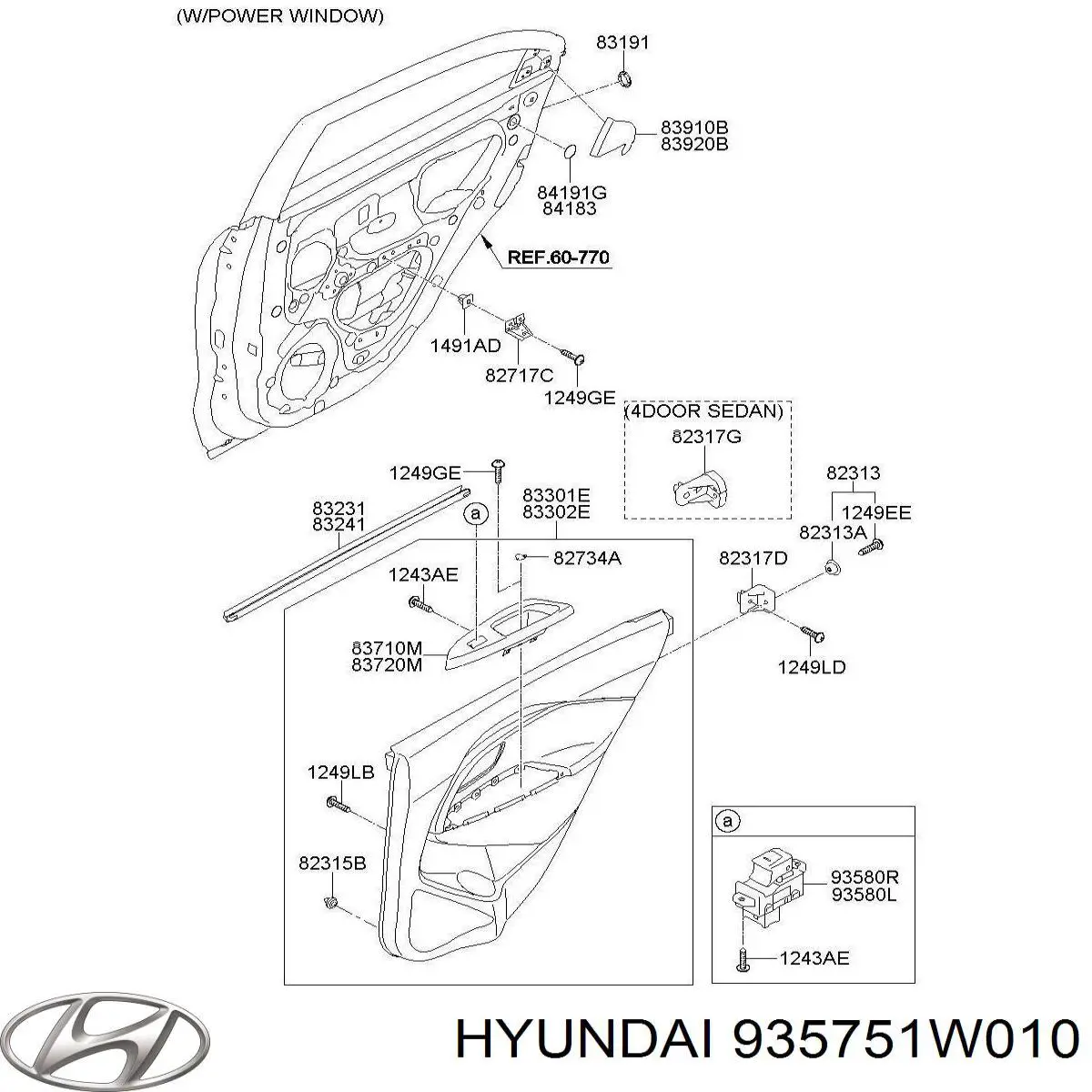  Hyundai/Kia 935751W010 цена, от 15.94 USD