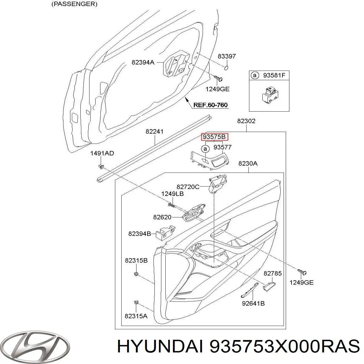 935753X000RAS Hyundai/Kia 