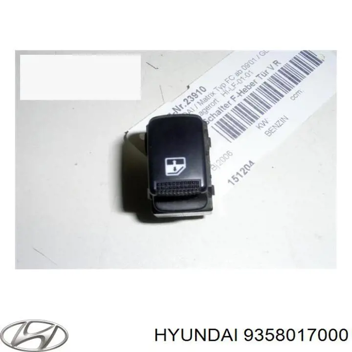 9358017000 Hyundai/Kia 