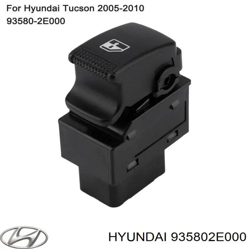 Купить 935802E000 Hyundai/Kia Кнопки переднего правого стеклоподъемника