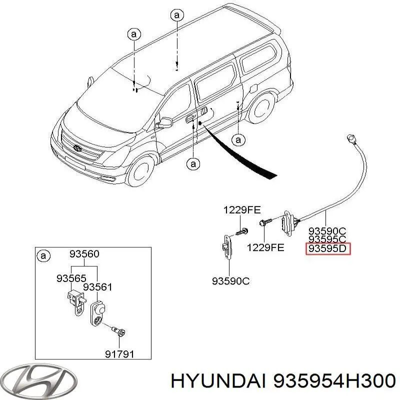  935954H300 Hyundai/Kia