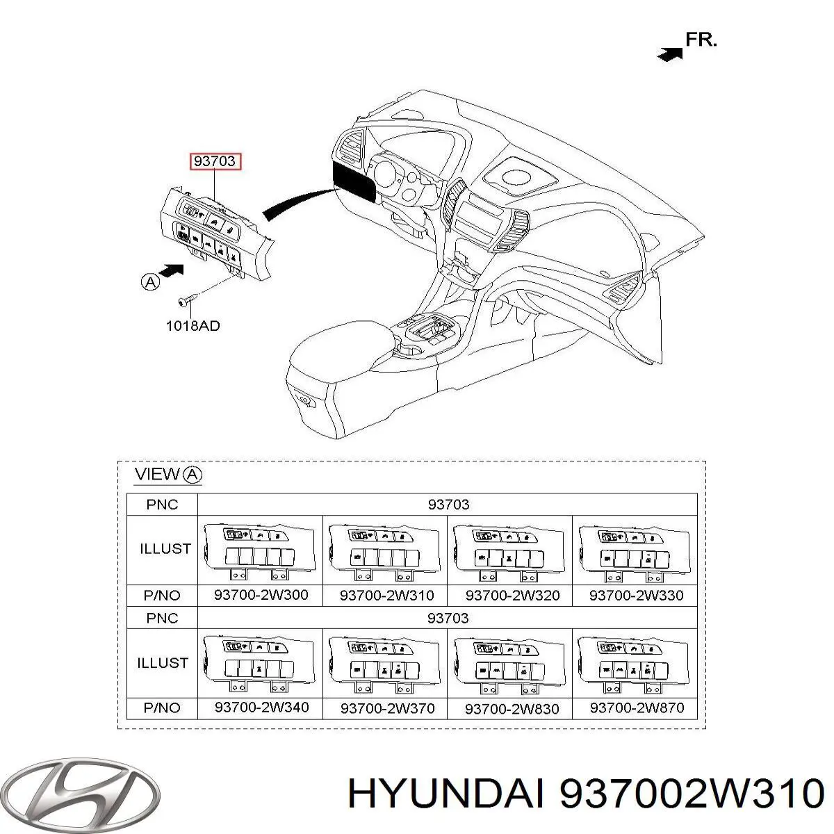 937002W310 Hyundai/Kia 