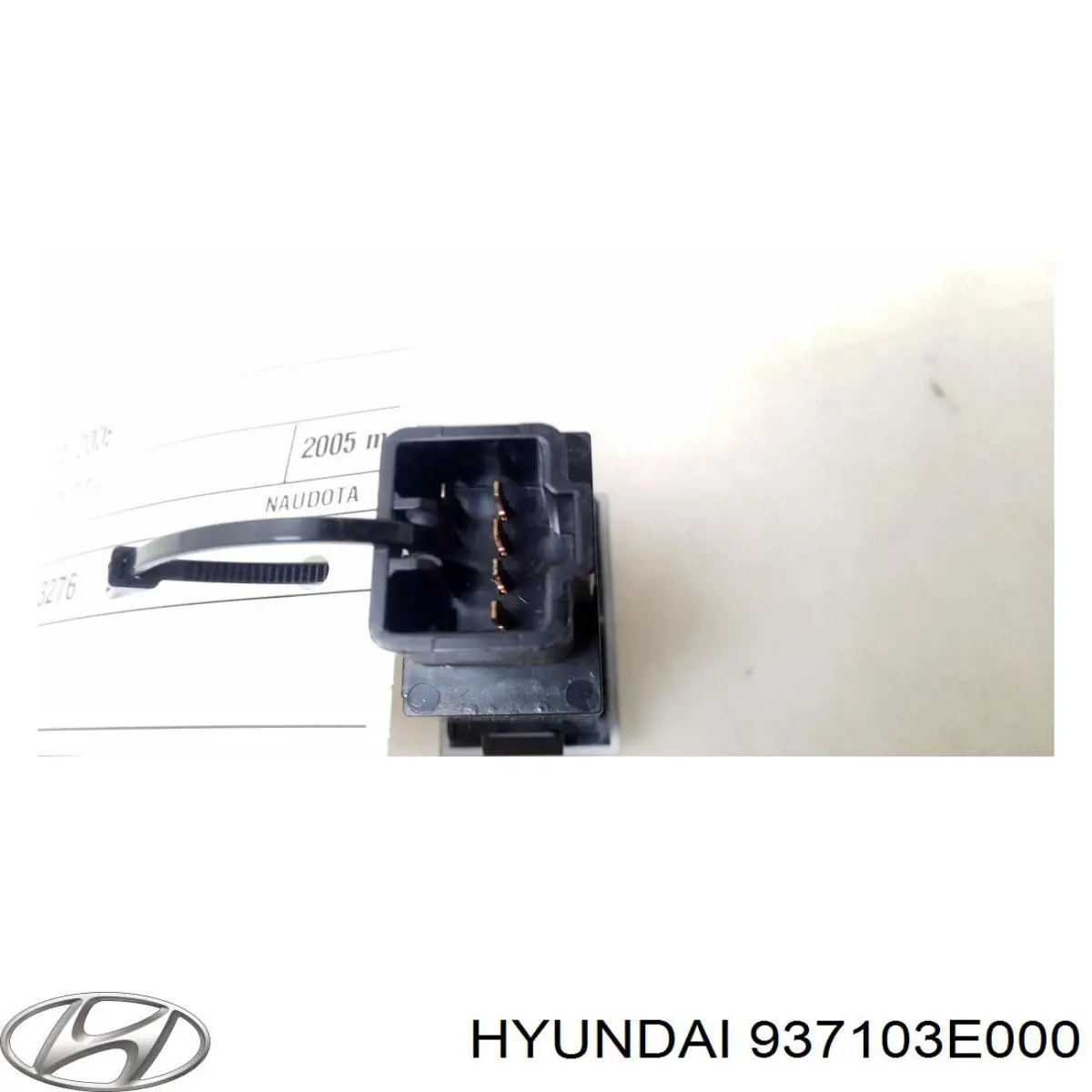 Купить 937103E000 Hyundai/Kia Кнопка включения обогрева заднего стекла