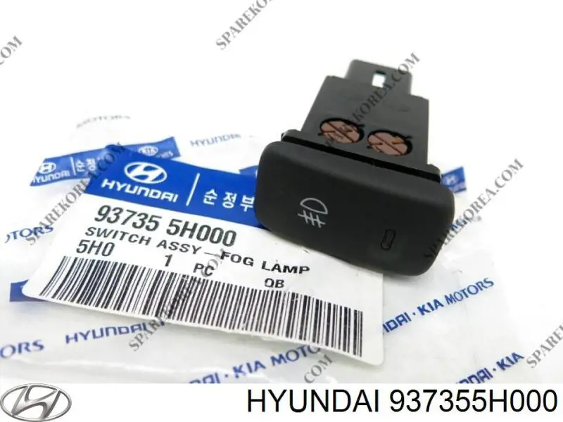 Кнопка включения противотуманных фар на Hyundai HD LIGHT 