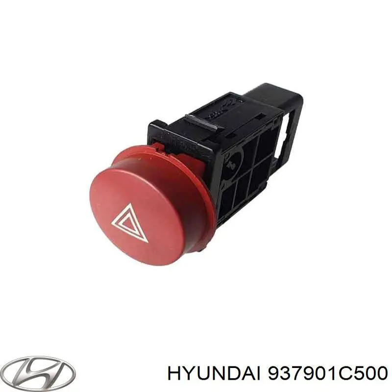 937901C500 Hyundai/Kia botão de ativação do sinal de emergência