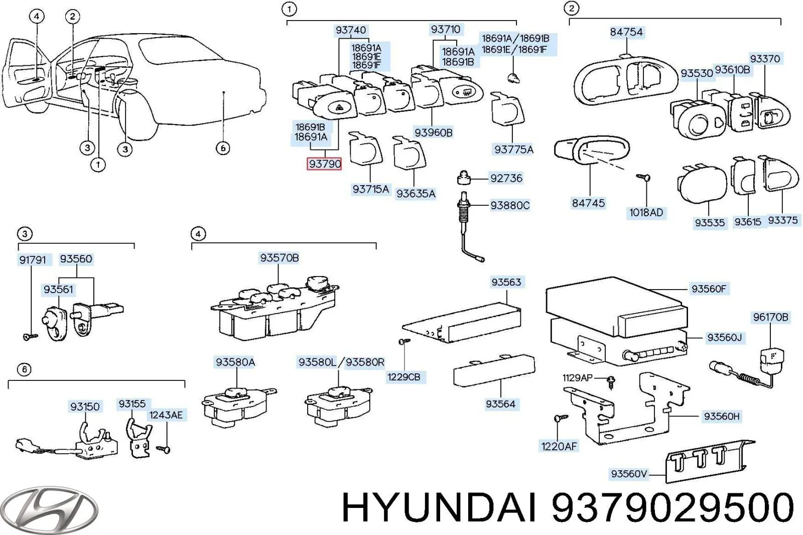 9379029500 Hyundai/Kia 