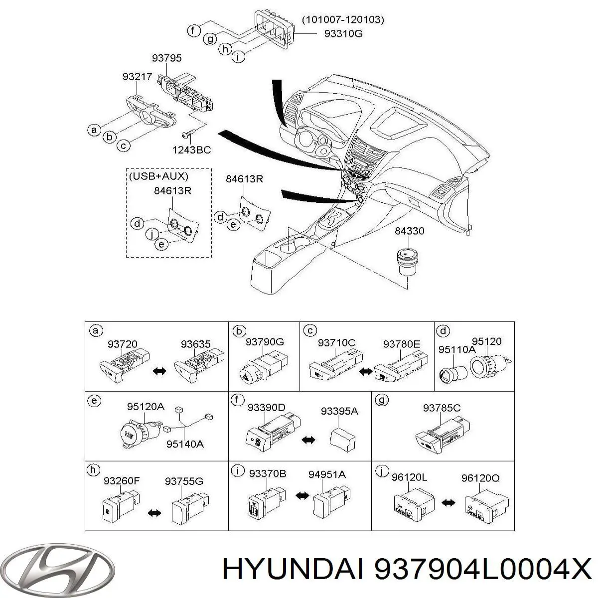 937904L0004X Hyundai/Kia 