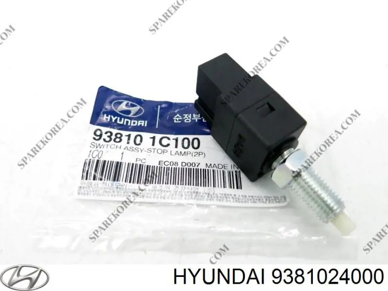Лягушка тормоза Hyundai/Kia 9381024000