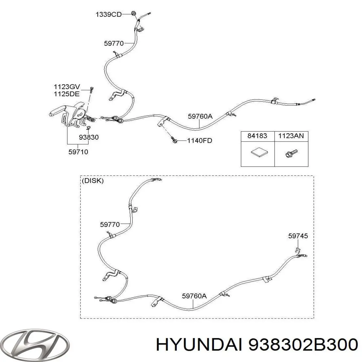  938302B300 Hyundai/Kia