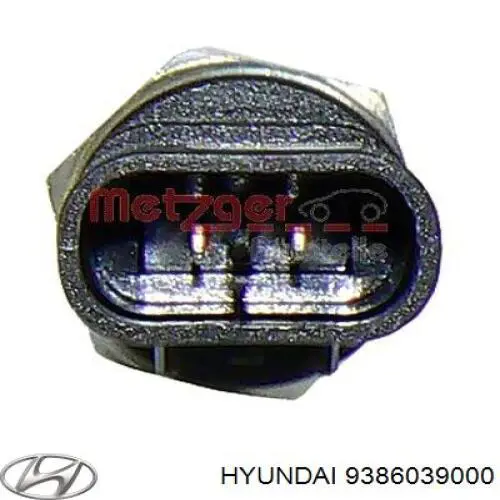 Датчик включения фонарей заднего хода Hyundai/Kia 9386039000