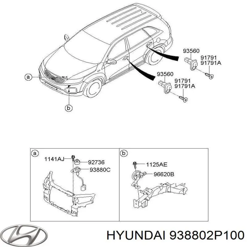 938802P100 Hyundai/Kia 