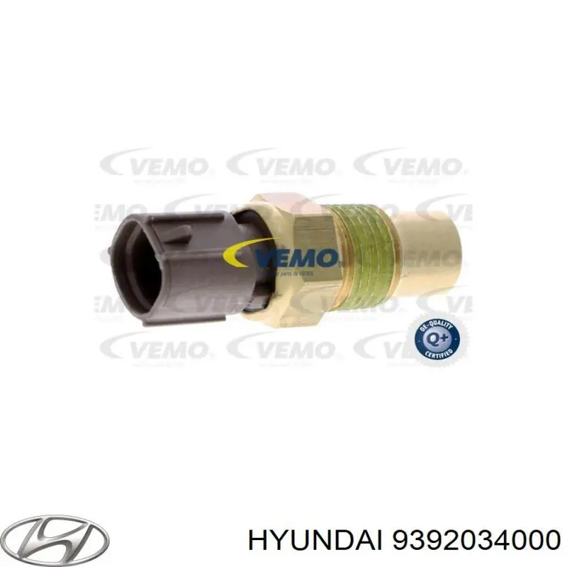 9392034000 Hyundai/Kia датчик температуры охлаждающей жидкости (включения вентилятора радиатора)