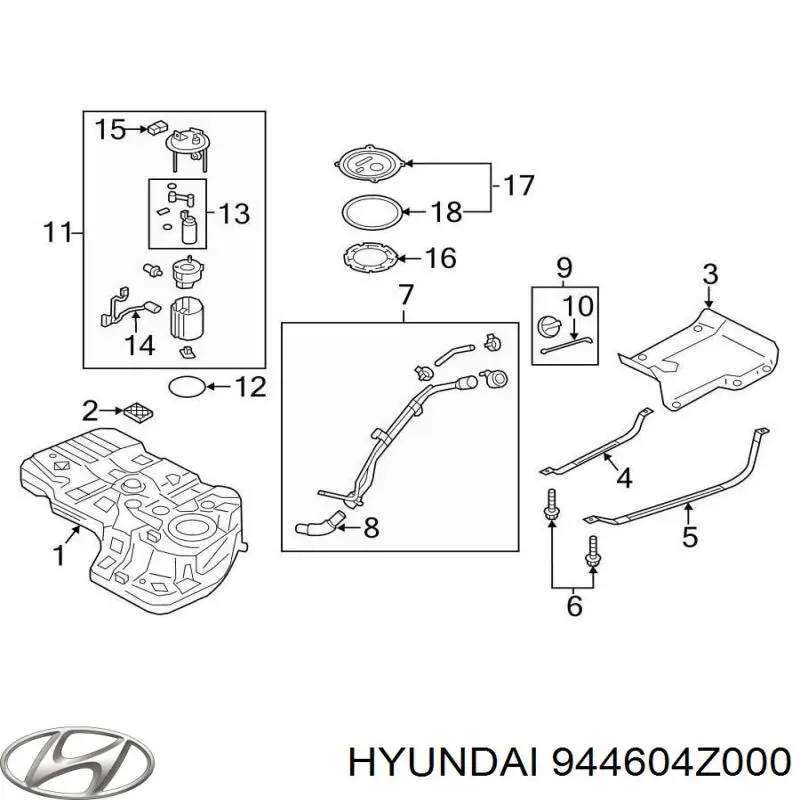  944604Z000 Hyundai/Kia