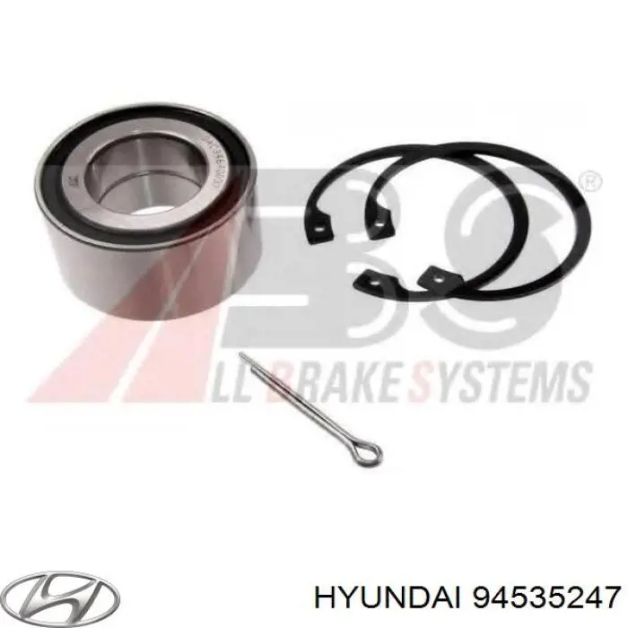 94535247 Hyundai/Kia подшипник ступицы передней