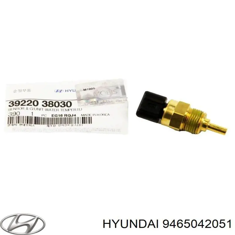 9465042051 Hyundai/Kia датчик температуры охлаждающей жидкости, на приборе