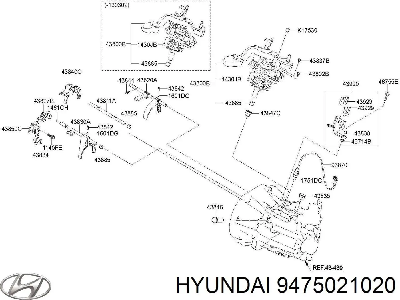 Датчик давления масла 9475021020 Hyundai/Kia