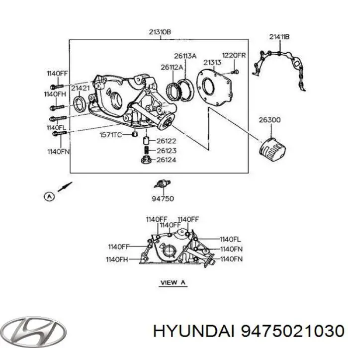 Sensor de pressão de óleo Hyundai/Kia 9475021030 preço, a partir de 7,86 USD