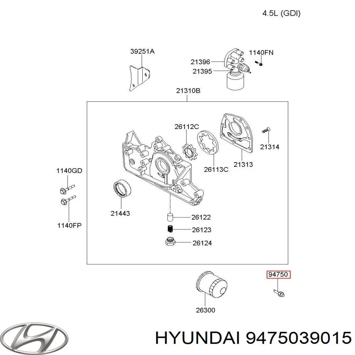 Манометры (указатель давления масла) Hyundai/Kia 9476039700 цена, от 28.45 USD