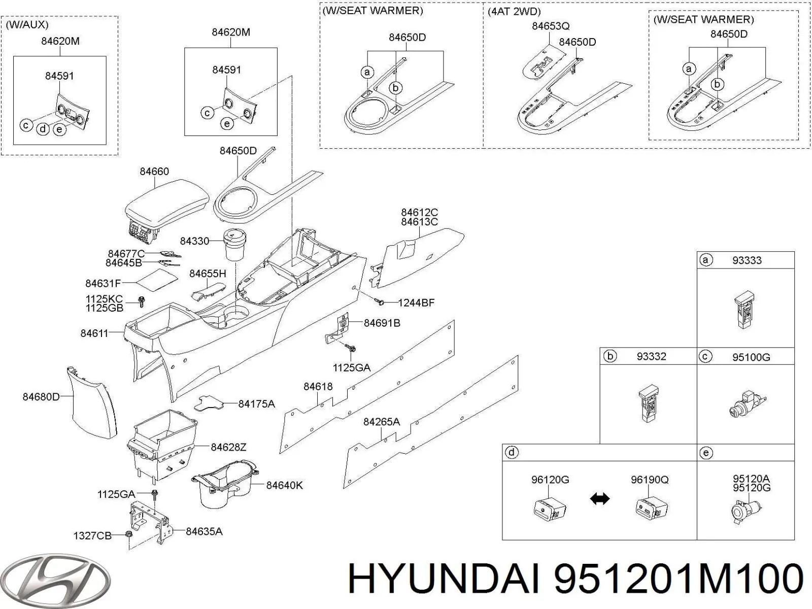 951201M100 Hyundai/Kia 