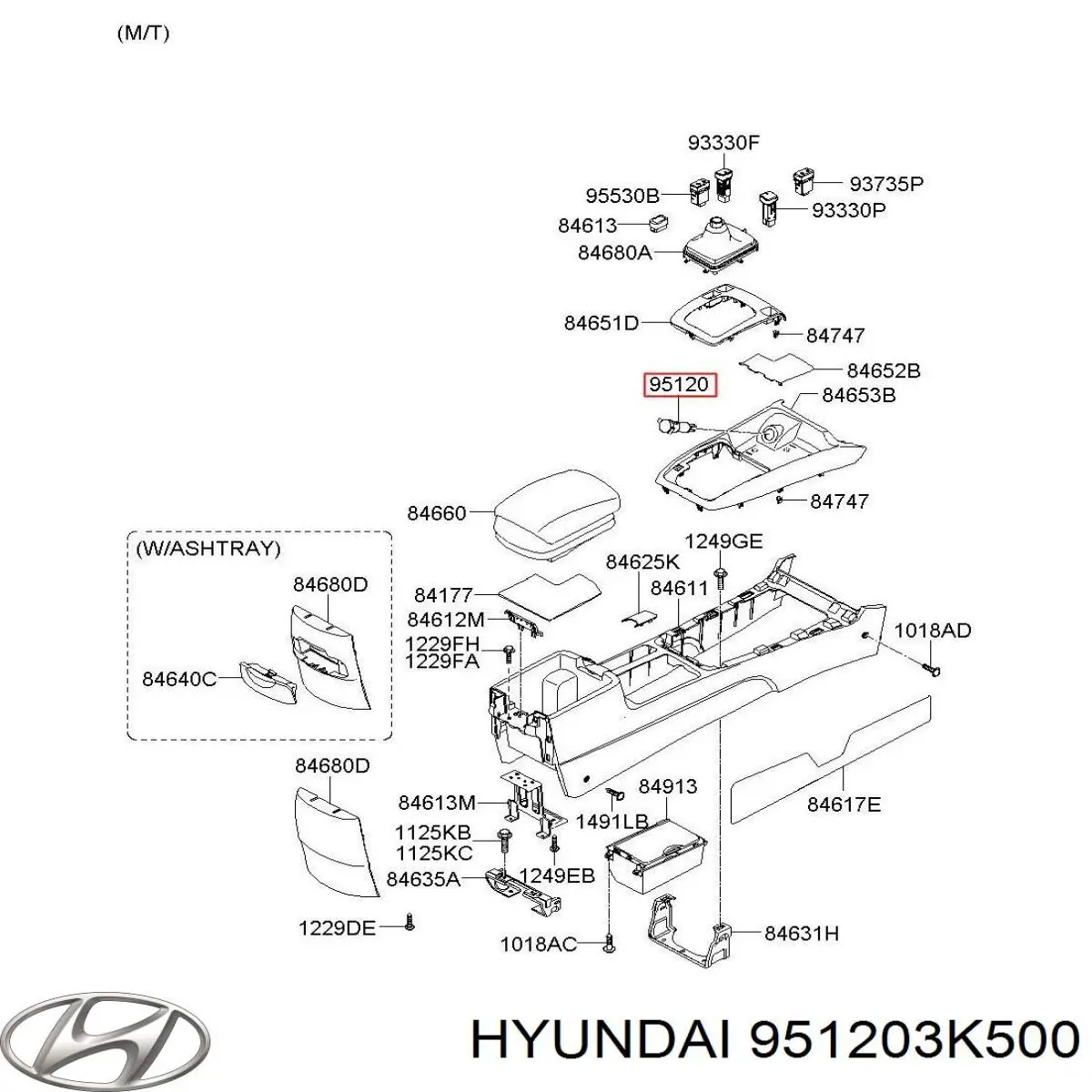 951203K500 Hyundai/Kia 