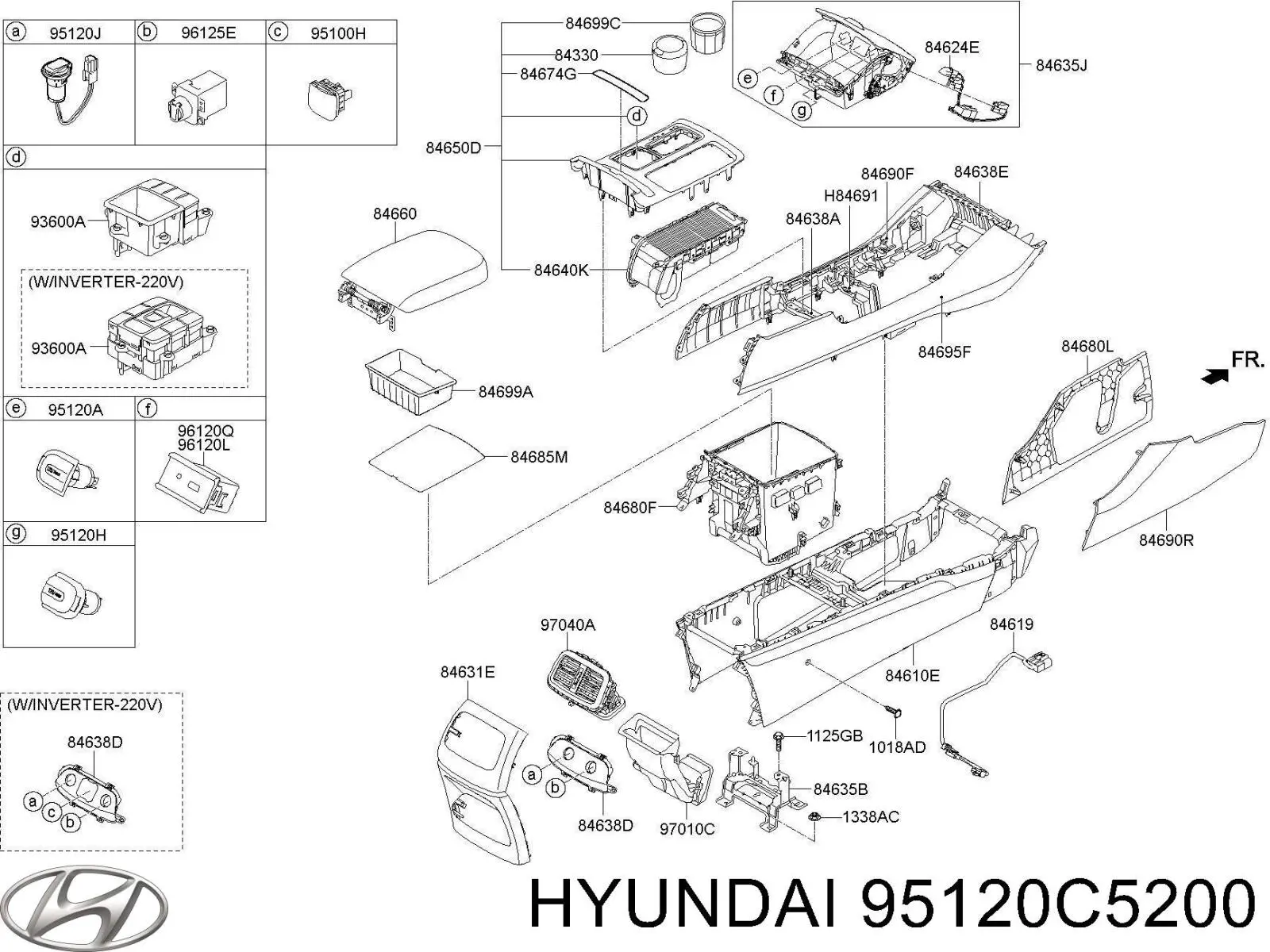 95120C5200 Hyundai/Kia 