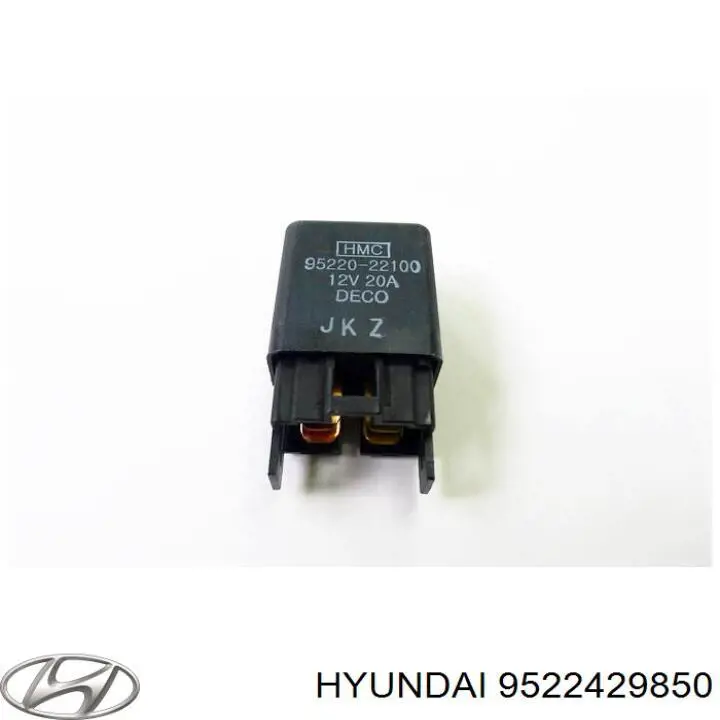 Реле вентилятора 9522429850 Hyundai/Kia