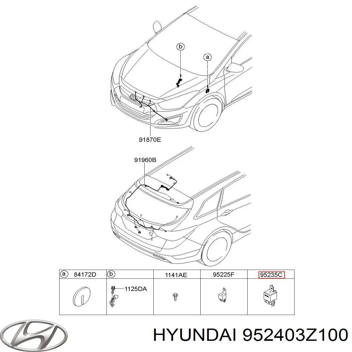  Hyundai/Kia 952403Z100 цена, от 25.34 USD