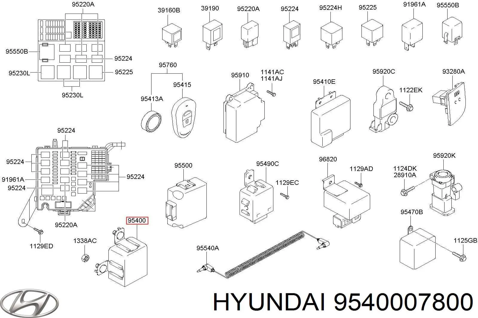 9540007800 Hyundai/Kia 