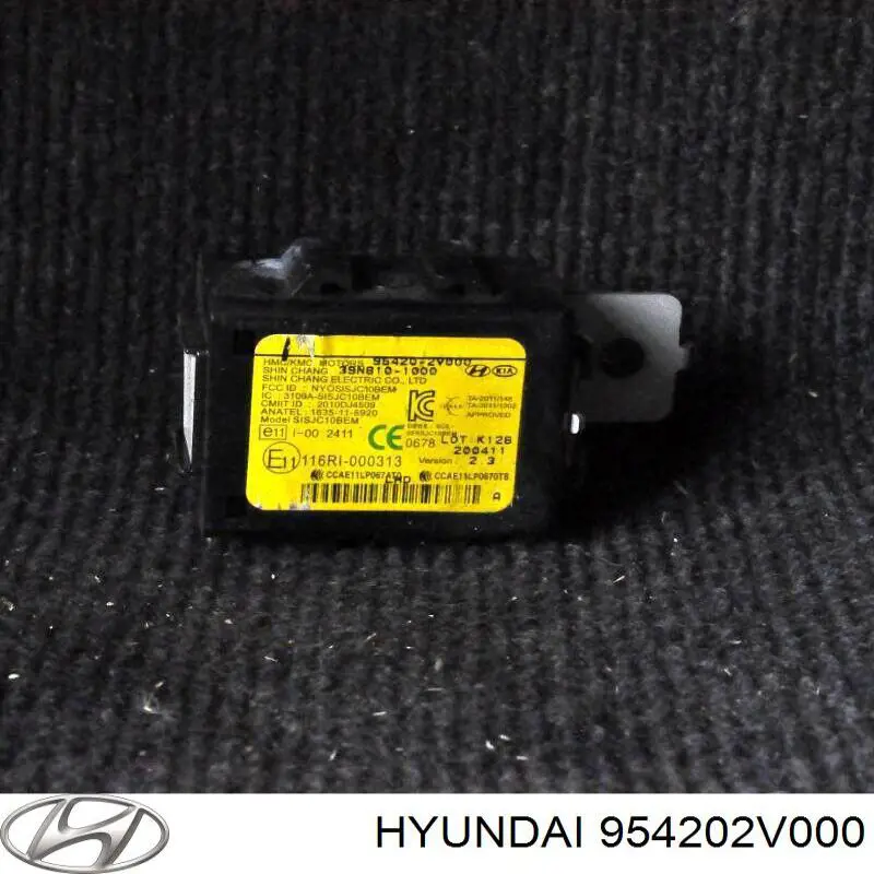 Модуль управления (ЭБУ) иммобилайзером на Hyundai Sonata LF