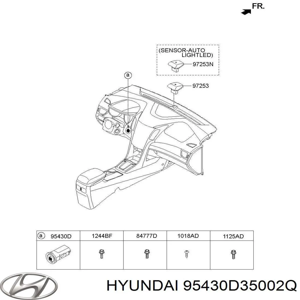 95430D35002Q Hyundai/Kia 