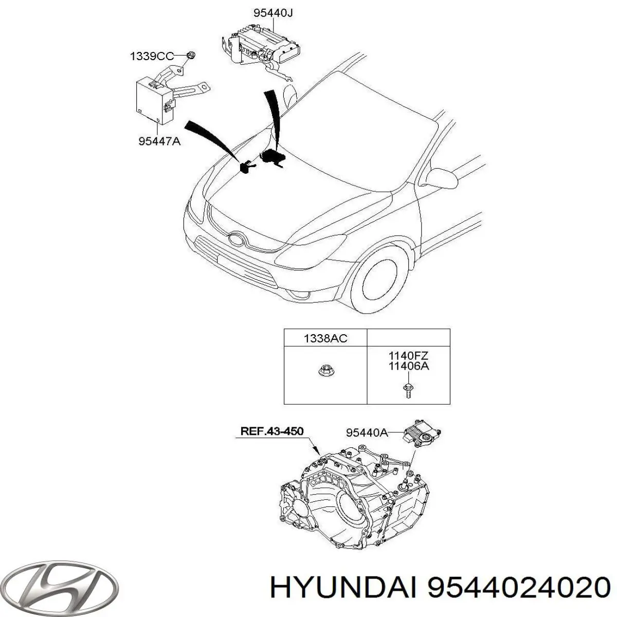  9544024020 Hyundai/Kia