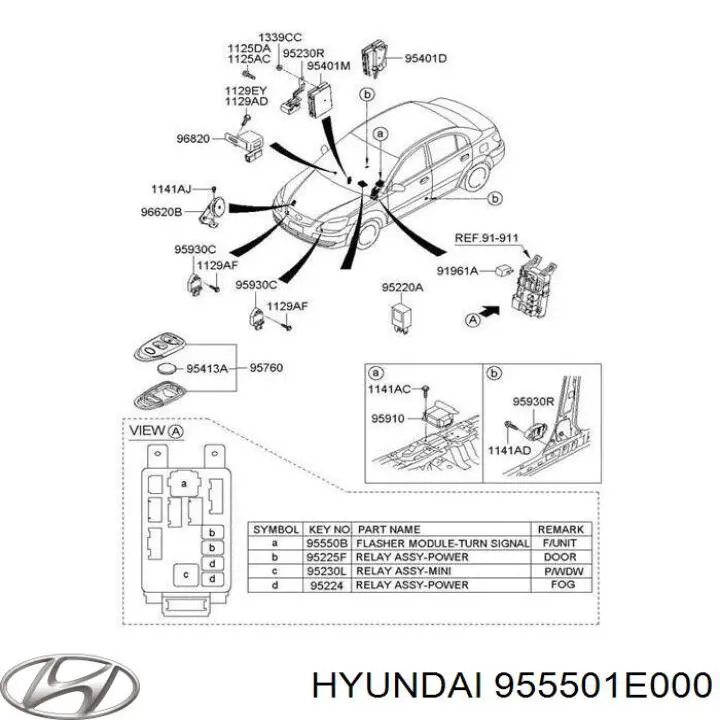  955501E000 Hyundai/Kia