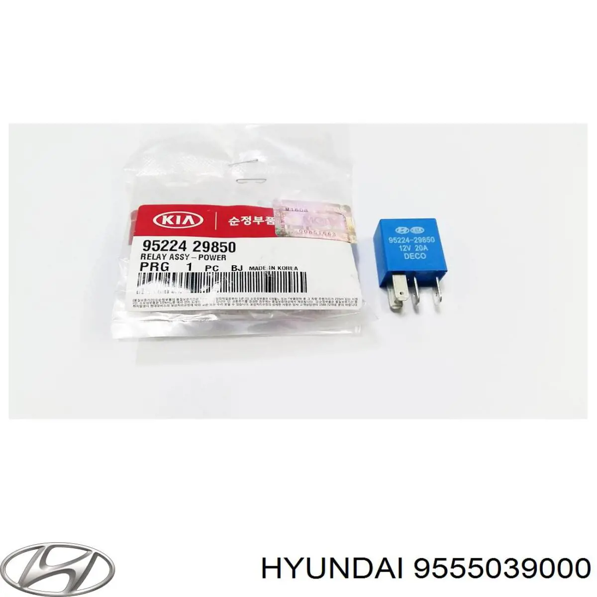 Реле поворотов 9555039000 Hyundai/Kia