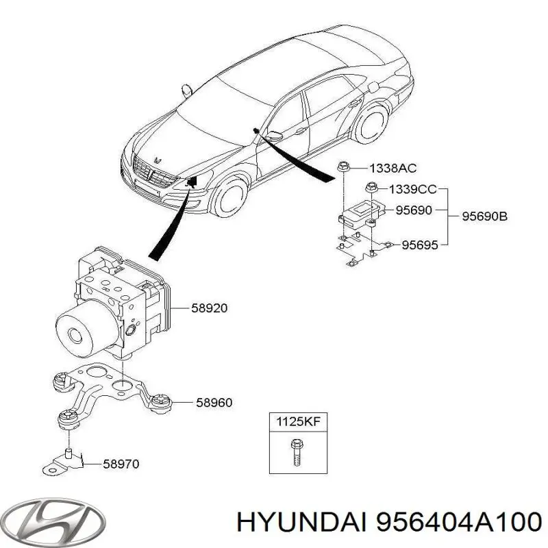  956404A100 Hyundai/Kia