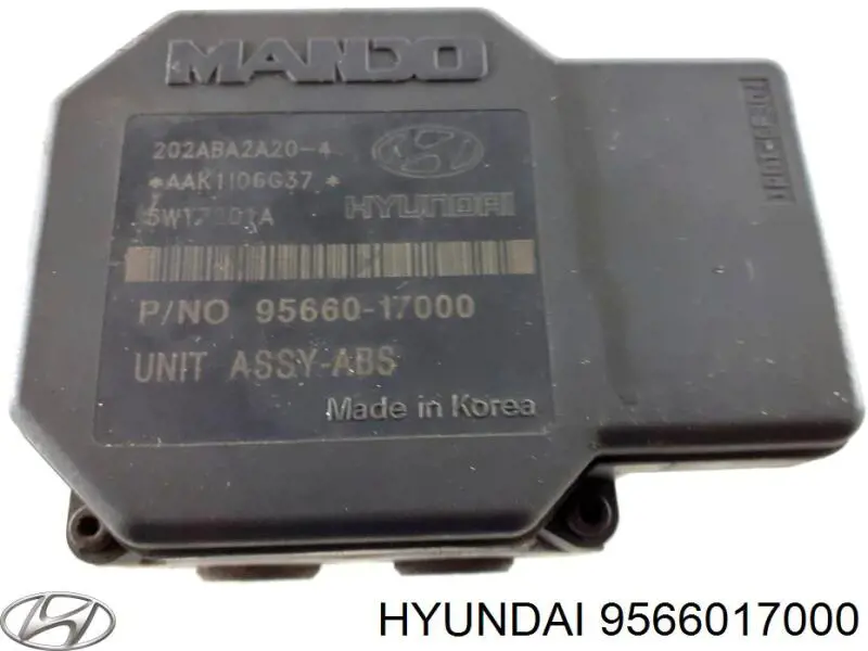 Гидроблок АБС Hyundai/Kia 5891017300 цена, от 42.37 USD