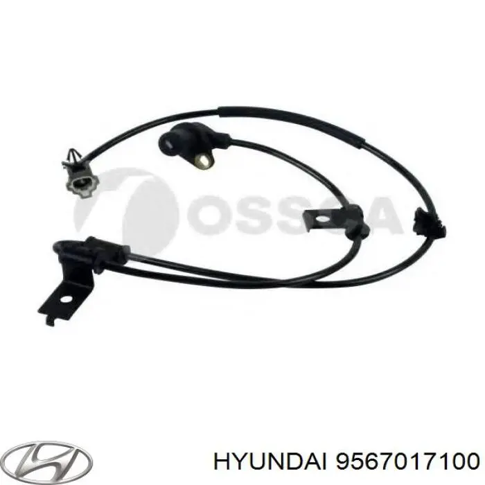Датчик АБС (ABS) передний, правый Hyundai/Kia 9567017100 цена, от 19.04 USD