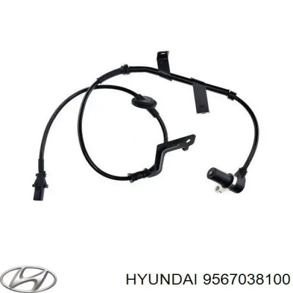 9567038100 Hyundai/Kia датчик абс (abs передний правый)