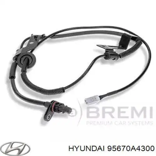 Датчик АБС (ABS) передний левый 95670A4300 Hyundai/Kia