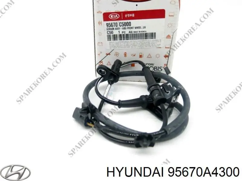 Купить 95670A4300 Hyundai/Kia Датчик ABS передний левый