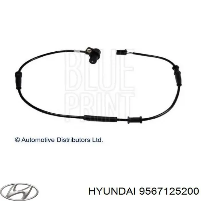Датчик АБС (ABS) передний левый 9567125200 Hyundai/Kia