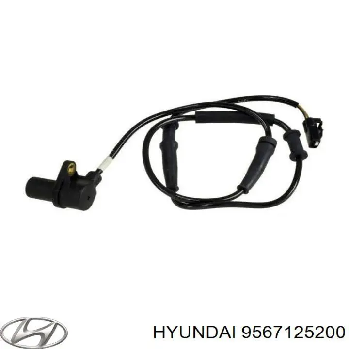 Купить 9567125200 Hyundai/Kia Датчик ABS передний левый