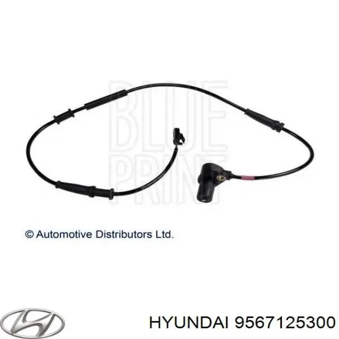 Датчик АБС (ABS) передний, правый Hyundai/Kia 9567125300 цена, от 9.21 USD