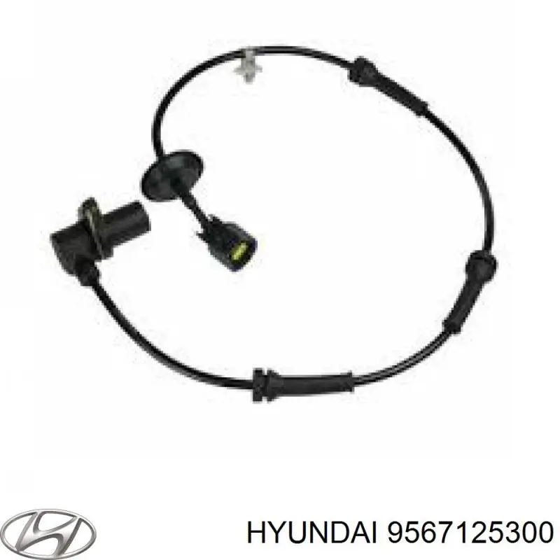 9567125300 Hyundai/Kia датчик абс (abs передний правый)