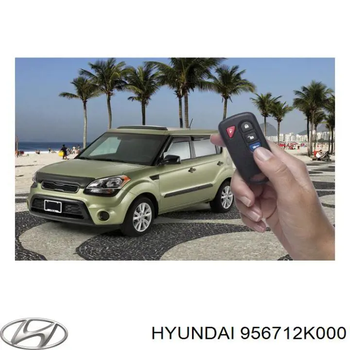 Купить 956712K000 Hyundai/Kia Датчик антиблокировочной системы торможения