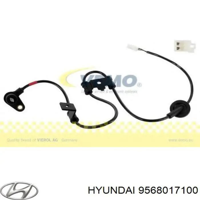 Датчик АБС (ABS) задний правый Hyundai/Kia 9568017100 цена, от 19.67 USD